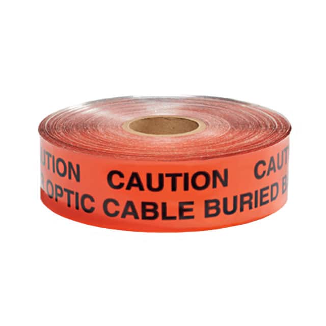 HTDU2O-FO TAPE MARKING BLK/ORG 2"X 333YDS