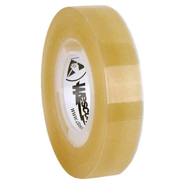 780000 TAPE CLEAR ESD 1/2''X36YDS