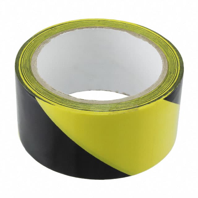 PFM2X36BY 2"X36YD STRIPE MRKG TAPE BK/YL