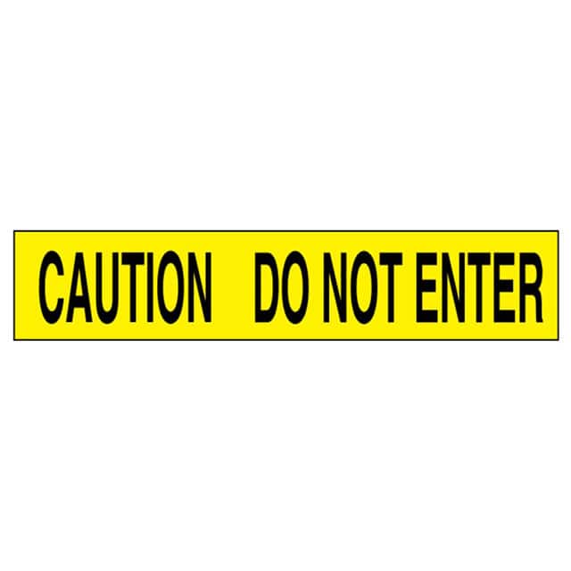 PBB0030 TAPE BARRICADE 3"X1000-FT YELLOW