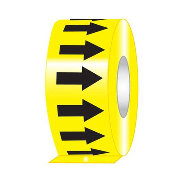 PPMR1X108BY ARROW TAPE 1"X108' BLK/YELLOW,RL