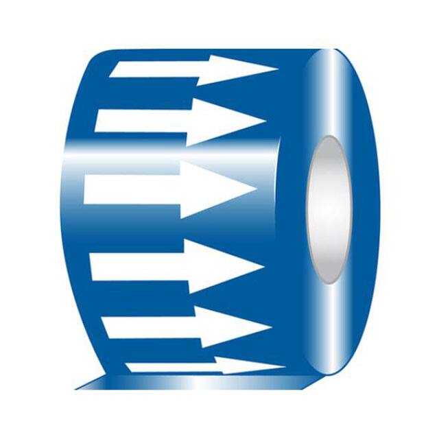 PPMR4X54BLW ARROW TAPE 4"X54' BLUE/WHITE,RL