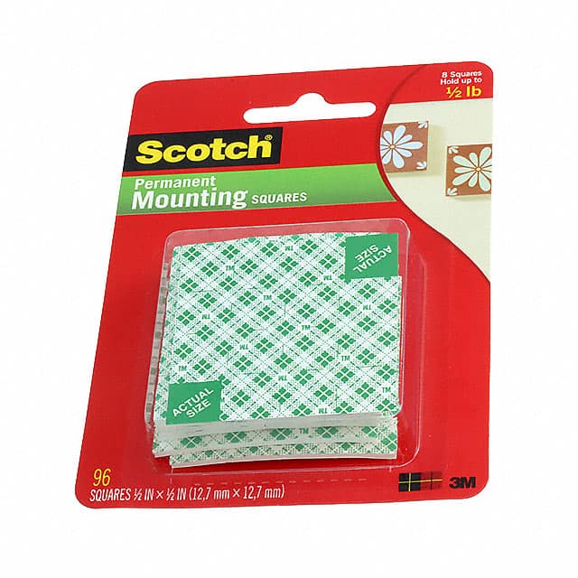 111-SML TAPE WHITE 1/2"X 1/2"