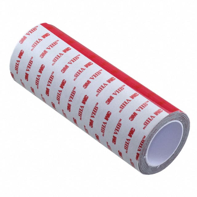 6-1-4941 TAPE DBL COATED GRAY 6"X 1YD