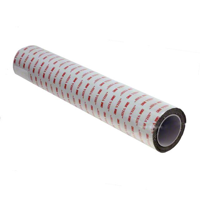 12-1-4941 TAPE DBL COATED GRAY 12"X 1YD