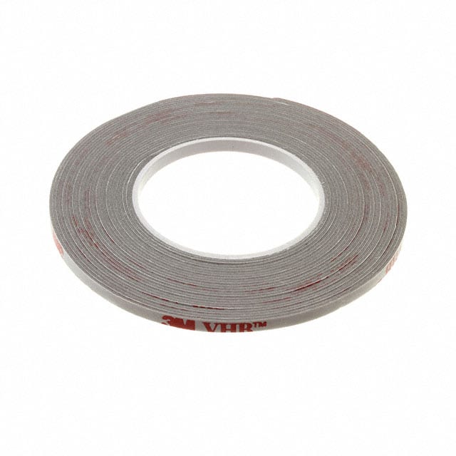 0.125-5-RP25 TAPE DBL COATED GRAY 1/8"X 5YDS