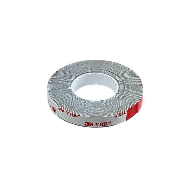 12-5-RP32 TAPE DBL COATED GRAY 1/2"X 5YDS