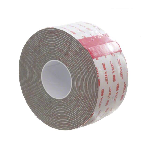 2-5-RP62 TAPE DBL COATED GRAY 2"X 5YDS