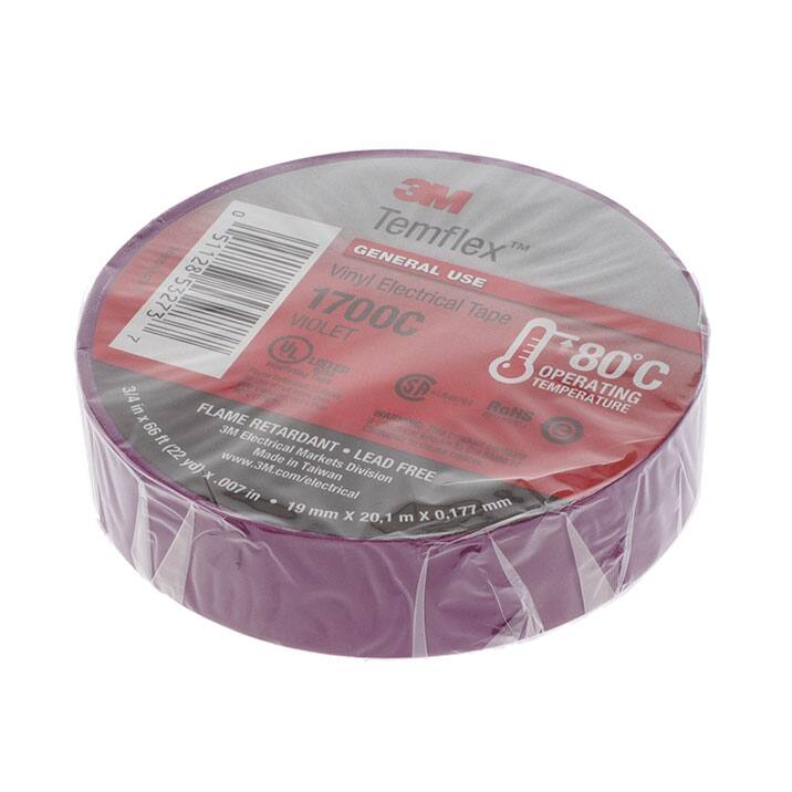 1700C-VIOLET-3/4X66' TEMFLEX 1700C VINYL ELECTRICAL T