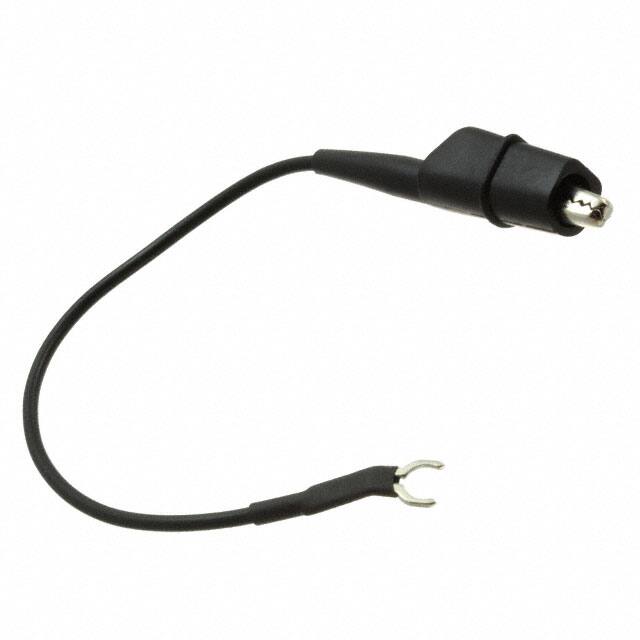 CT2710-12-0 GROUND LEAD W/MINI-ALLIGATOR, 12