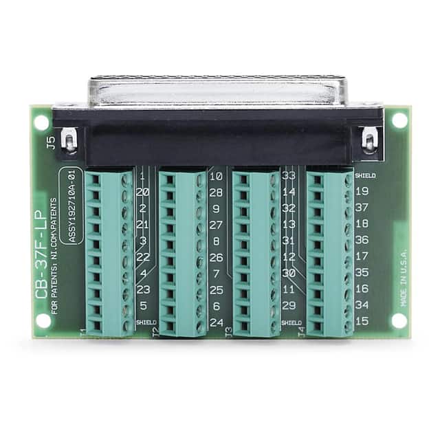 779353-01 CB-37F-LP UNSHIELDED, I/O CONNEC