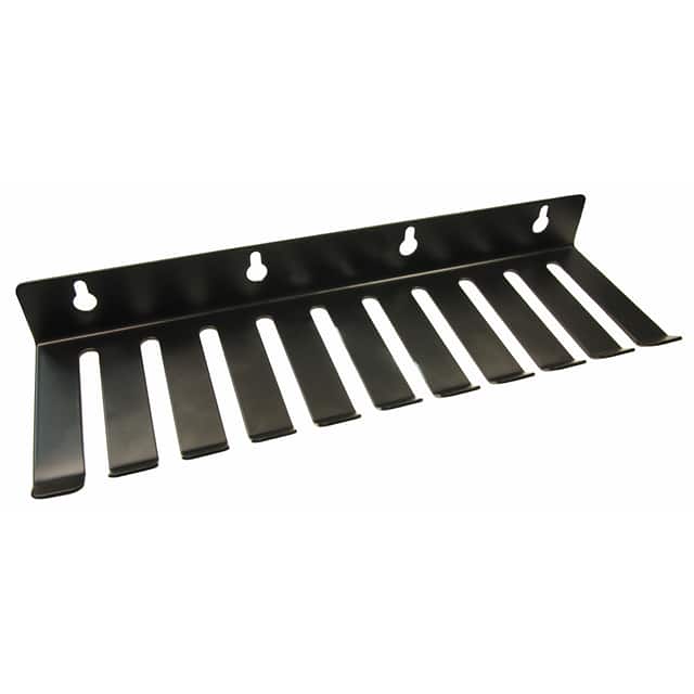 CP37010 CABLE RACK 10 SLOT BLACK