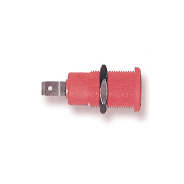 72-040 4MM PANEL SOCKET RED
