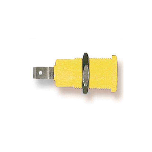72-042 4MM PANEL SOCKET YELLOW
