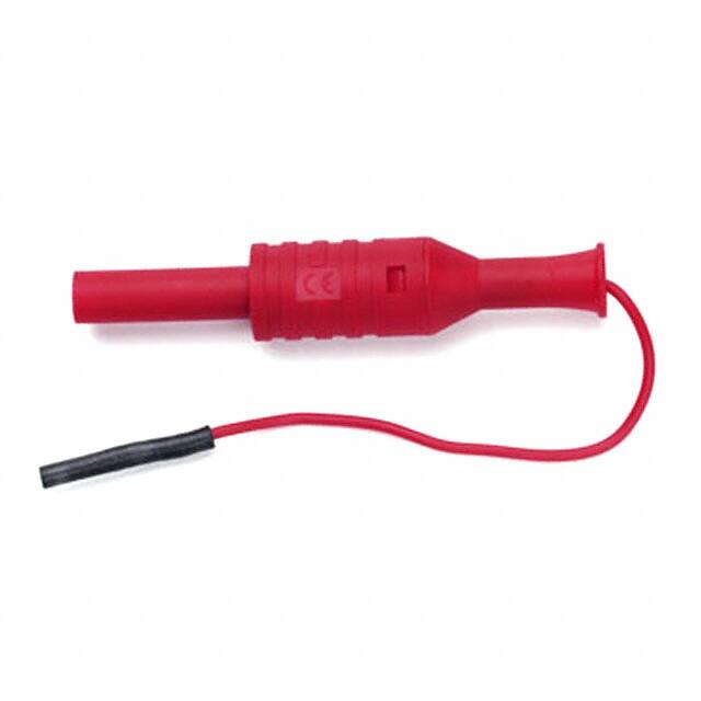72904-2 CLIP LEAD FOR MICRO GRABBER RED