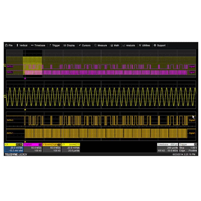 T3DSO1000-MSO MSO LOGIC ANLYZR SW OPT T3DSO100