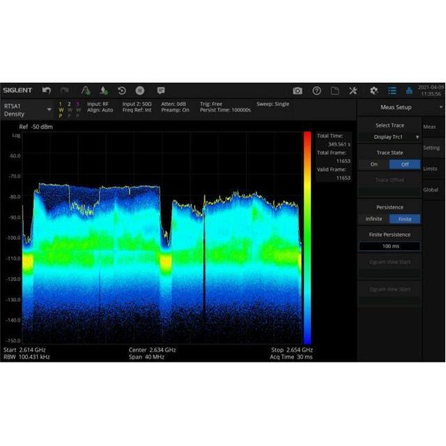 SSA5000-RTA1 Real-Time Spectrum Analysis (sof