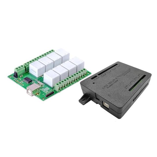 RL80001E Enclosed 8 Ch USB Relay  -12V