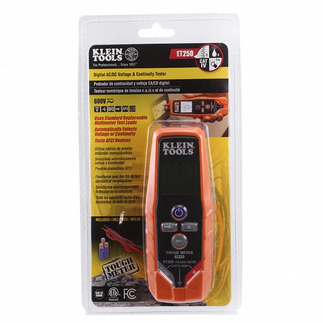 ET250 VOLTAGE TESTER AC/DC DIGITAL