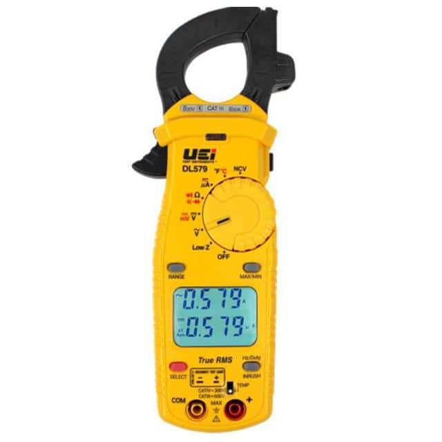 DL579 600A Dual Display TRMS-Clamp w/