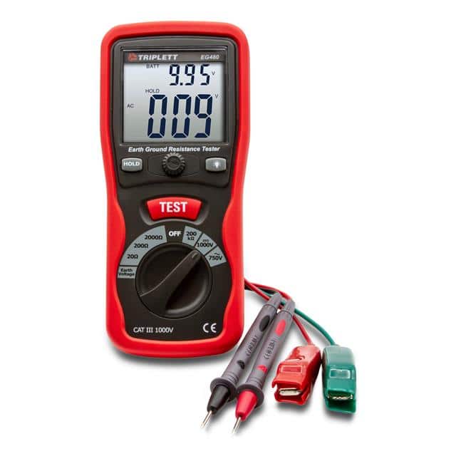 EG480 EARTH GROUND RESISTANCE TESTER