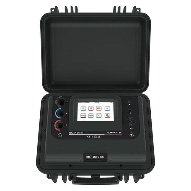 DIGITAL INSULATION TESTER RISH INSU 5DX TOUCH SCREEN 5KV INSULATION TEST