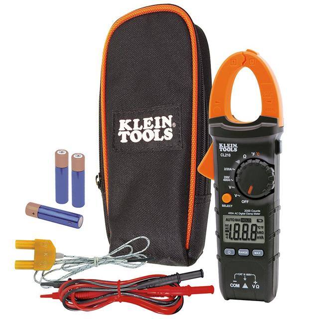 CL210 DIGITAL CLAMP METER, AC AUTO-RAN