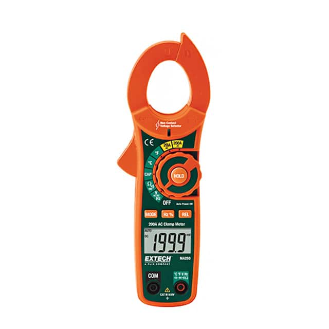 MA250 CLAMP METER, 200A AC + NCV