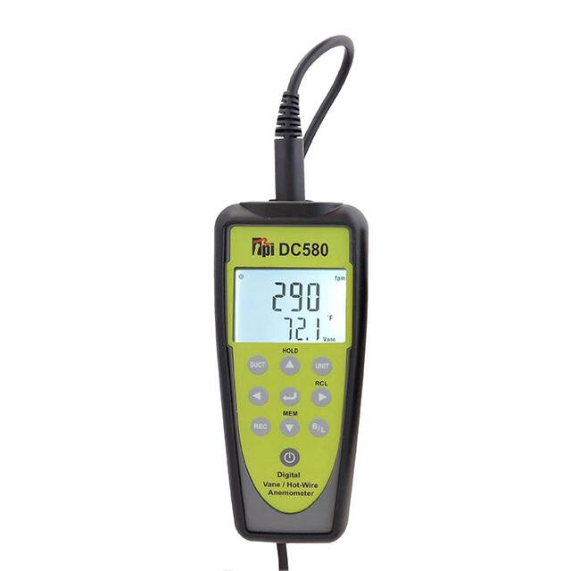 DC580 AIRFLOW METER WITH BLUETOOTH