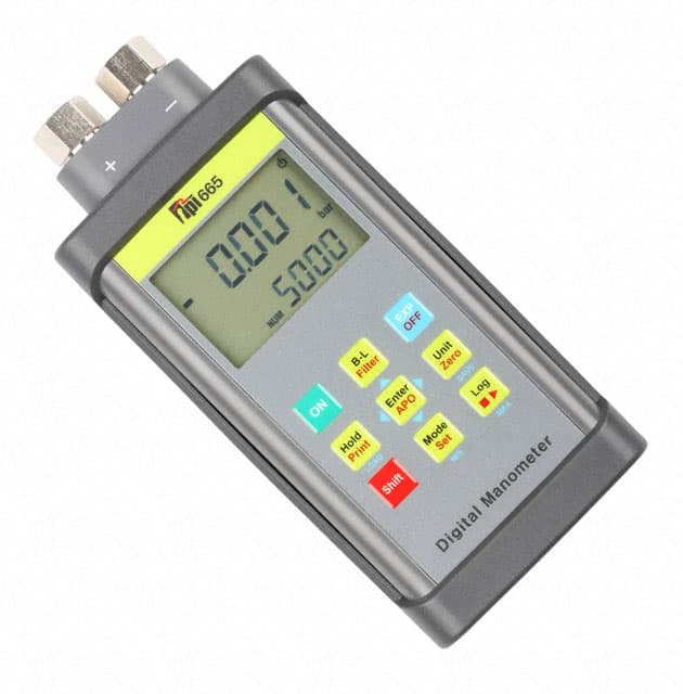 665 DUAL INPUT MANOMETER W/LOGGING