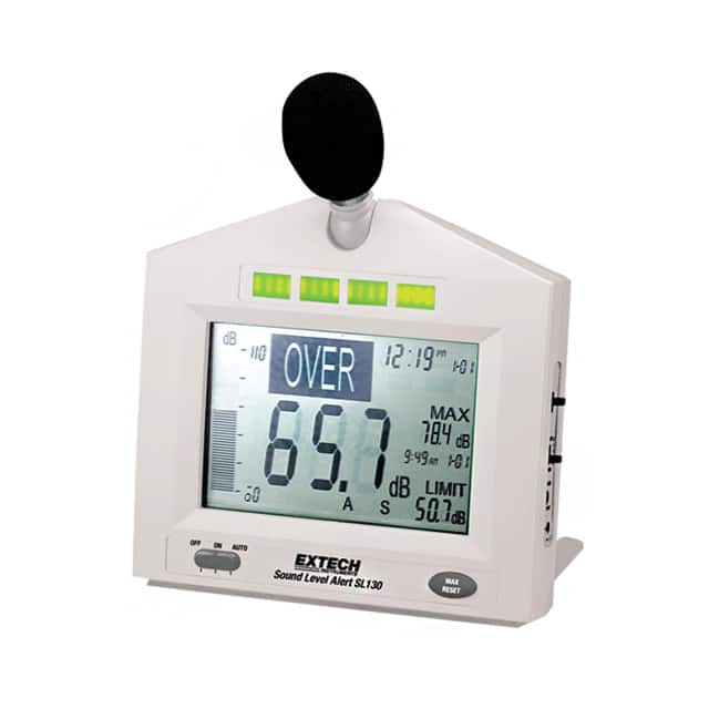 SL130W SOUND LEVEL ALERT, WHITE HOUSING