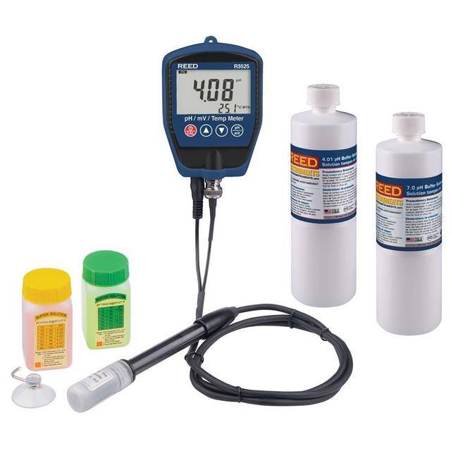 R3525-KIT R3525-KIT pH/mV Meter with Buffe
