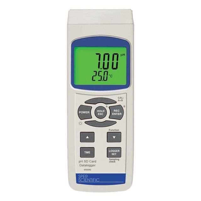 850060 SD Card Datalogger pH Meter