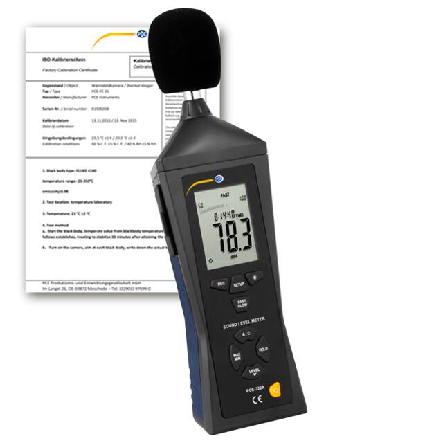 PCE-322A-ICA SOUND METER INCL ISO CALIBRATION