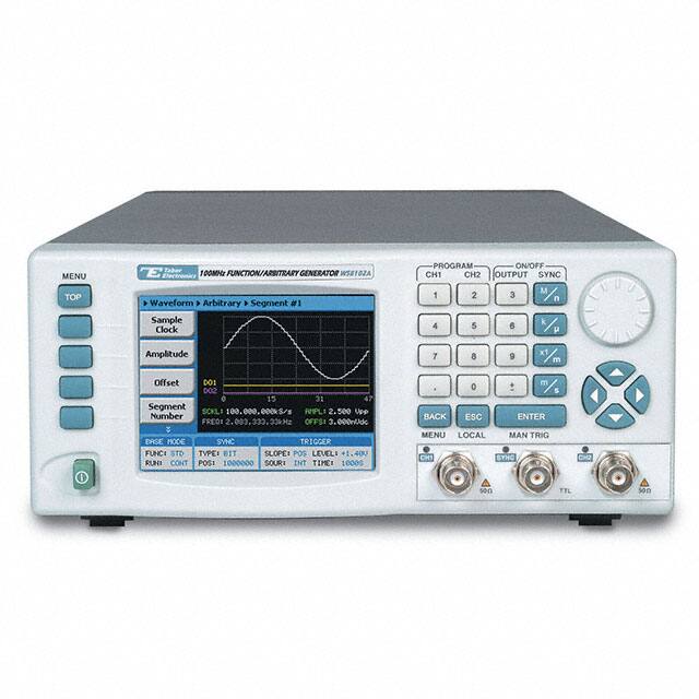 WS8102A 100MHz  Dual Channel Arbitrary F