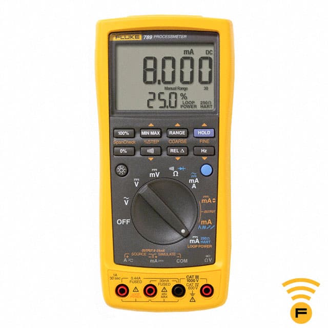 FLUKE-789 PROCESSMETER DMM W/4-20MA SOURCE