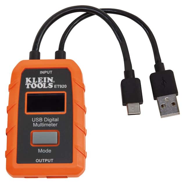 ET920 USB DIGITAL METER - TYPE A AND C