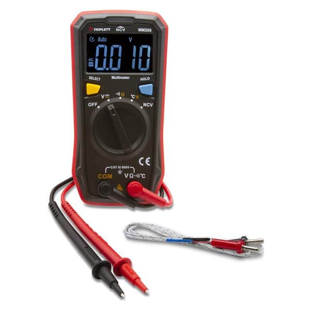 MM200 COMPACT MULTIMETER W/EBTN DISPLY