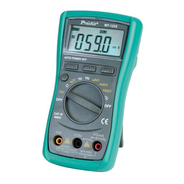 MT-1232 3-3/4 DIGITS 3999 COUNTS AUTORAN