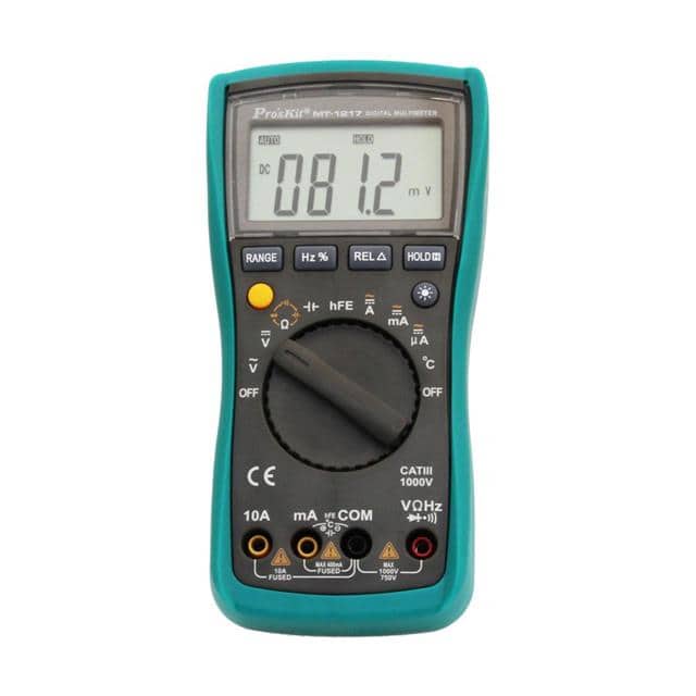 MT-1217 3-3/4 DIGITS 3999 COUNTS AUTO RA