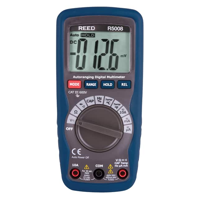 R5008-NIST MULTIMETER, 600V AC/DC W/NIST