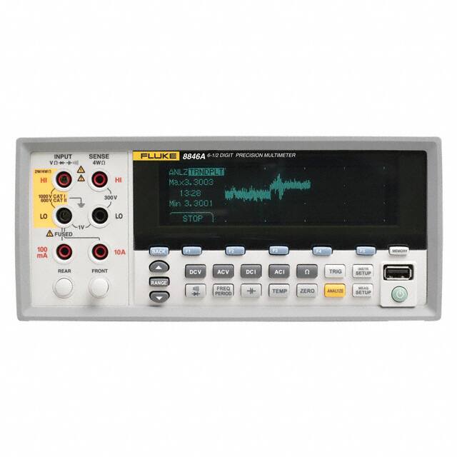 8846A 120V PREC MLTMTR 6.5 DIGI RES USB MEM