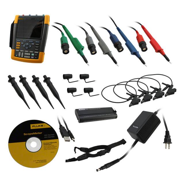 FLUKE-190-204/AM/S SCOPEMETER 4CH 200MHZ COLOR SCC