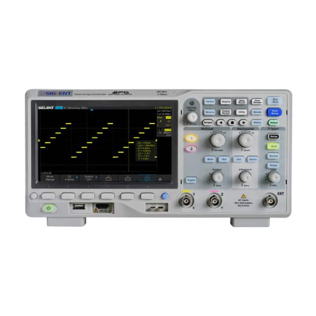 SDS2202X-E OSCILLOSCOPE 2 CH 200 MHZ 7"TFT