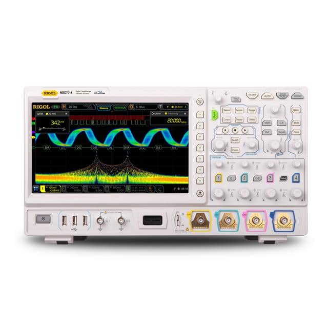 MSO7014 100MHZ Digital Oscilloscope with