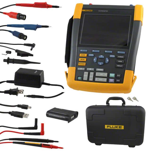 FLUKE-190-102/AM/S SCOPEMETER 2CH 100MHZ COLOR SCC