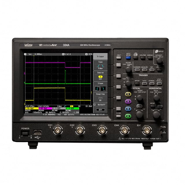 WAVEJET 334-A DGTL O-SCOPE 350MHZ 4CH 2GS/S