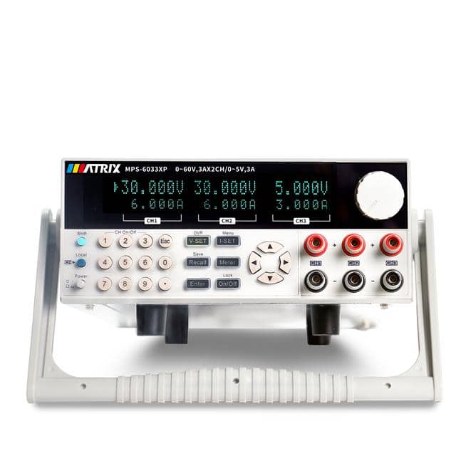 MPS-3063XP DC POWER SUPPLY 3CH DISP VOLTAGE