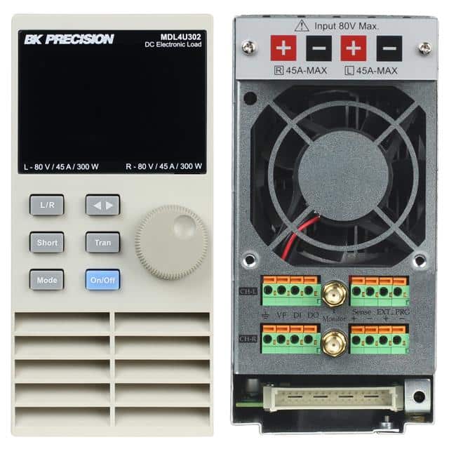 MDL4U302 80V/45A/300W 2 CH DC LOAD MODULE