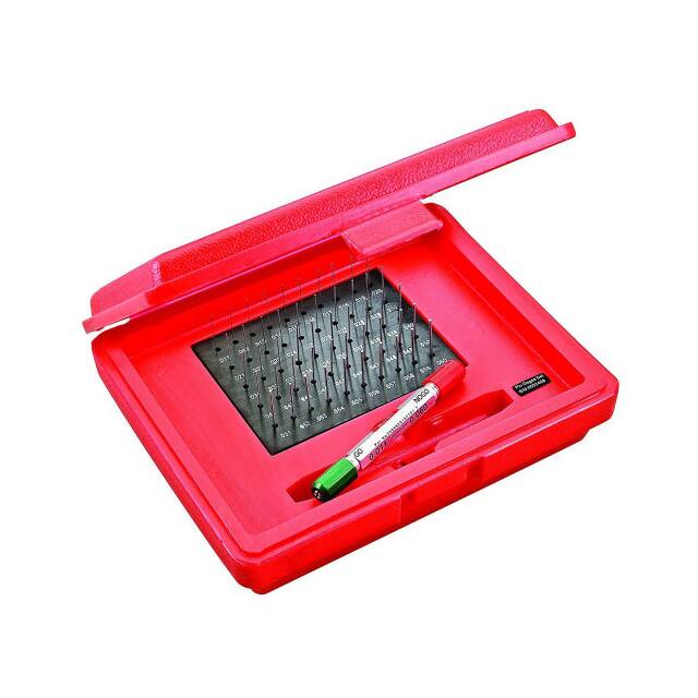 S4001-060 PIN GAGE SET, CASE, SIZES .011-.